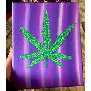 Original “Leaf” Painting by Yours Truly 💚🌲